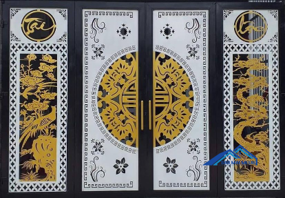 8+ Mẫu Cổng CNC Trống Đồng 12 cửa cổng cnc mỹ thuật