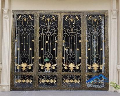 Bảng Giá Làm Cửa Sắt tại TpHCM 12 cửa cổng cnc mỹ thuật