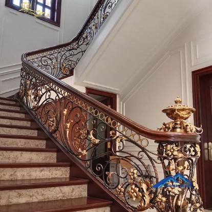 Lan Can Cầu Thang Sắt Mỹ Thuật 4