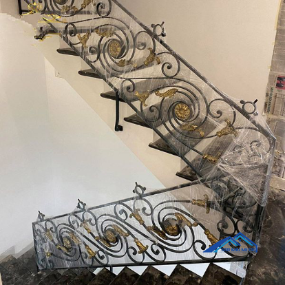 Lan Can Cầu Thang Sắt Mỹ Thuật 11