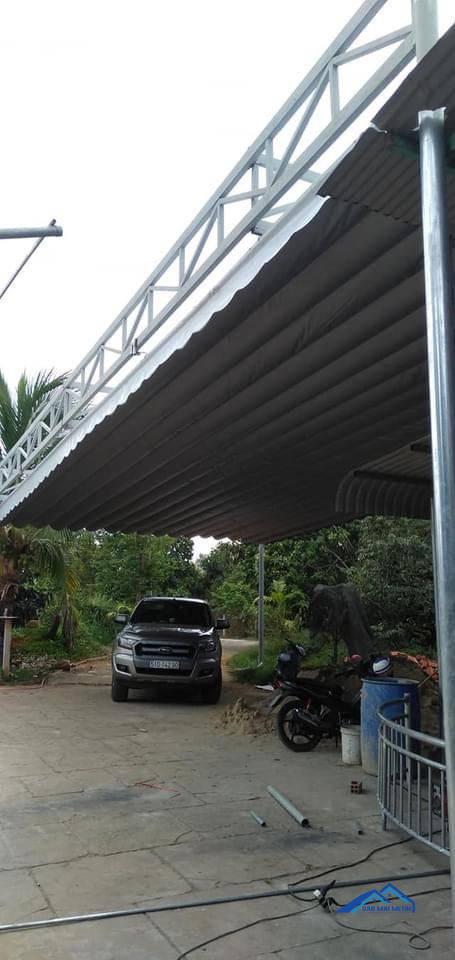 Thi Công Mái Xếp Di Động 7 thi công mái bạc xếp di động