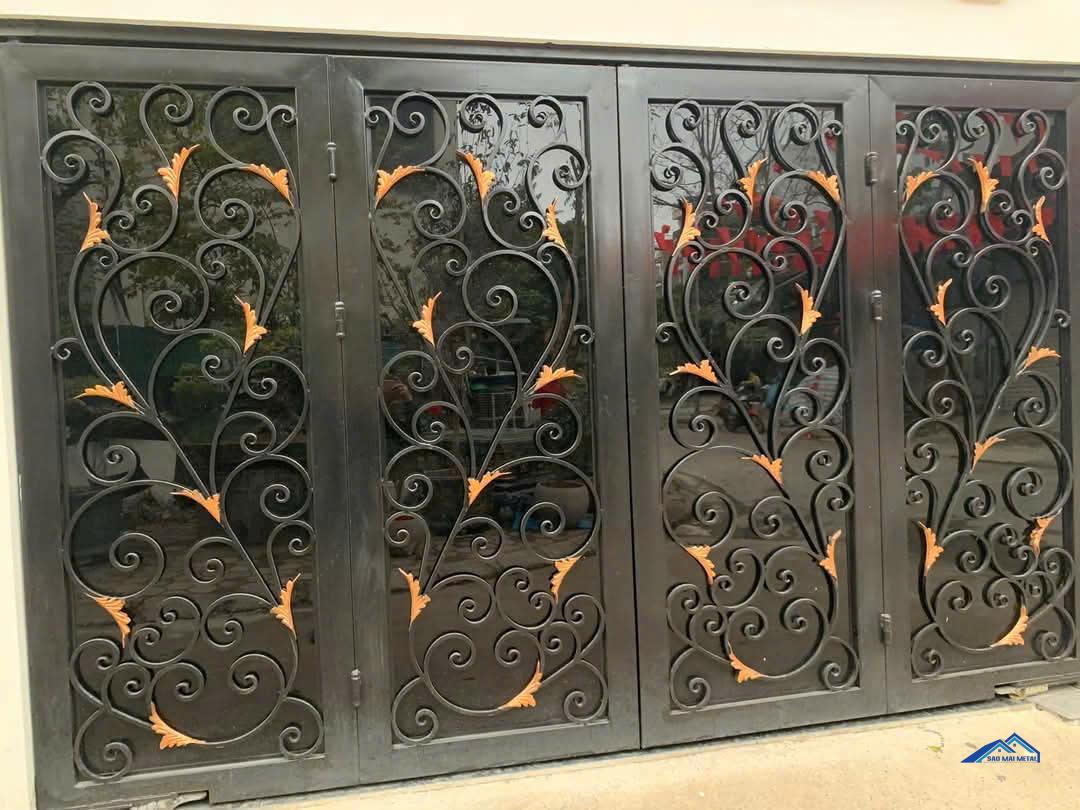 Làm Cửa Sắt Tại Thới Hòa, Bến Cát 1 Thợ chuyên làm cửa sắt tại thới hòa