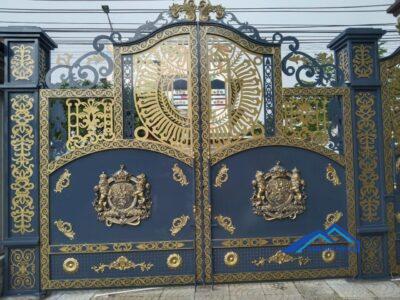 làm cổng sắt mỹ thuật tại dĩ an