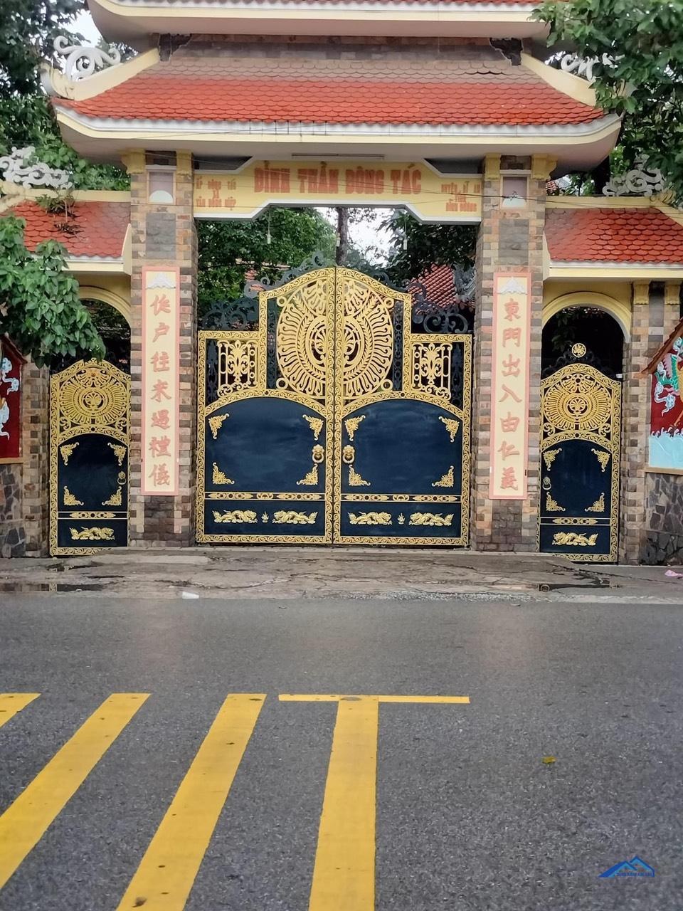 cửa cổng 2 cánh, làm cửa sắt tại dĩ an