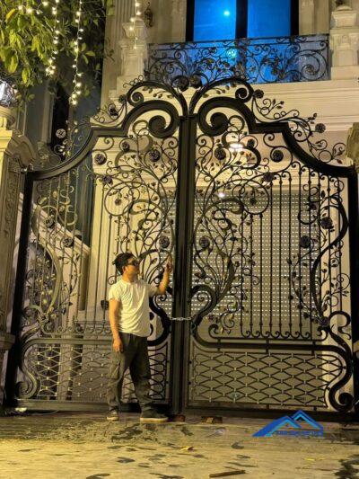 cổng sắt mỹ thuật