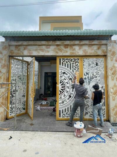 Làm Cửa Sắt Tại Tân Trụ 