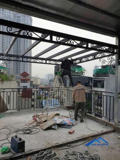 làm mái tôn tại cần giờ